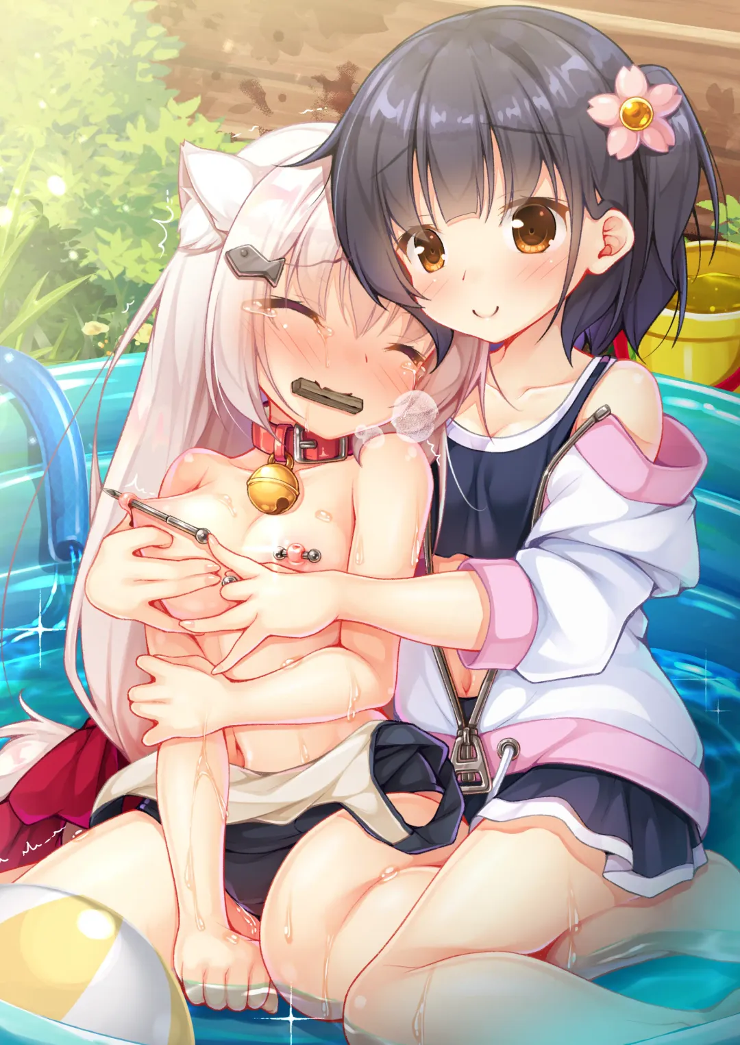 [Sekine Irie] Yuri Ryona Junai Imoto to. Hon tikubi piasu no hon Fhentai - Page 3