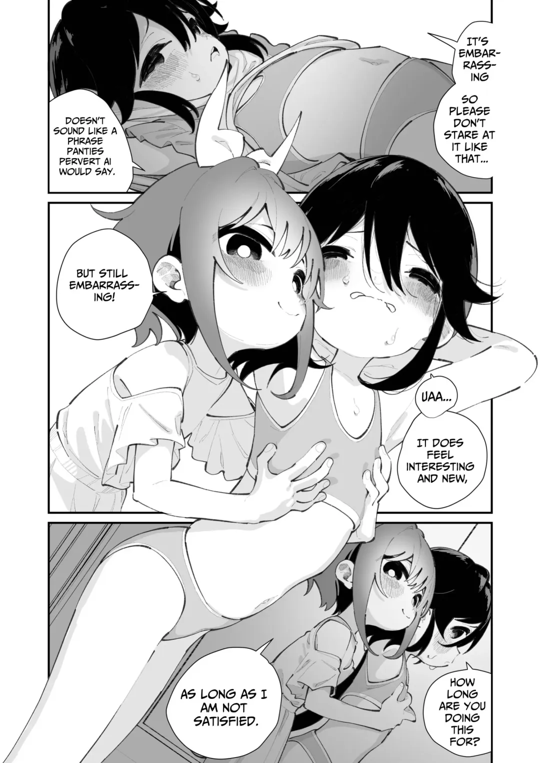[Shiratama Moti] Pantsu Daisuki Ai-chan | Ai-chan Loves Undies Fhentai - Page 51
