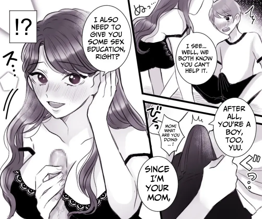 Okaa-san to Boku no Sex Jijou "Seikyouiku mo... Hitsuyou yo ne?" | The Sexual Circumstances of My Mother and I ~Sex education is necessary, right?~ Fhentai - Page 10