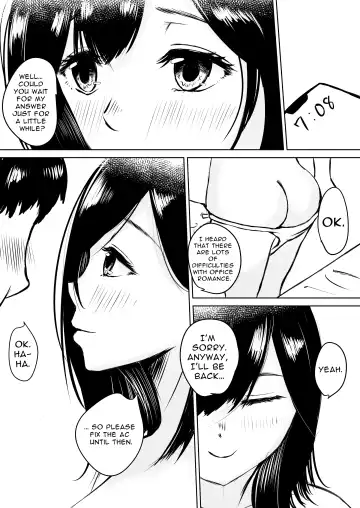 Kareshi Mochi no Senpai to AirCon ga Kowareta Heya de Asa made... | Senpai Has A Boyfriend, But When We're In A Room With No AC Till Morning... Fhentai - Page 34