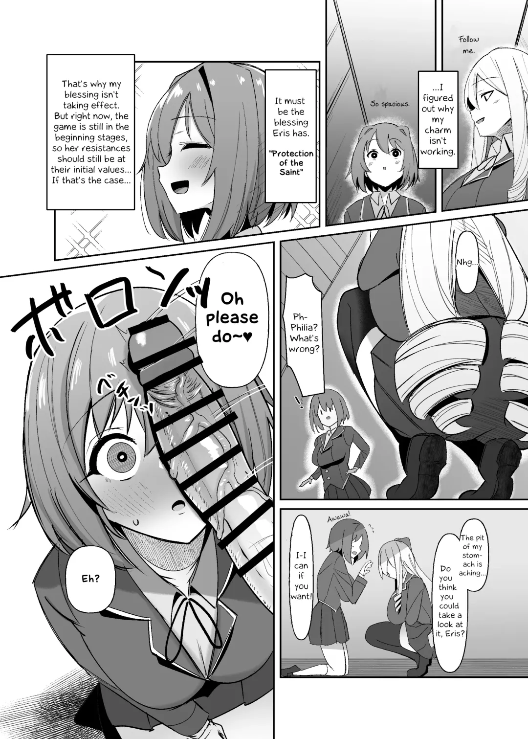 [Sella] Otome Game no Akuyaku Reijou ni Tensei Shitara Ura Settei de Futanari deshita ~Ch. 1~ | I was reincarnated as a villainess in an otome Game who was a futanari in her backstory Fhentai - Page 19