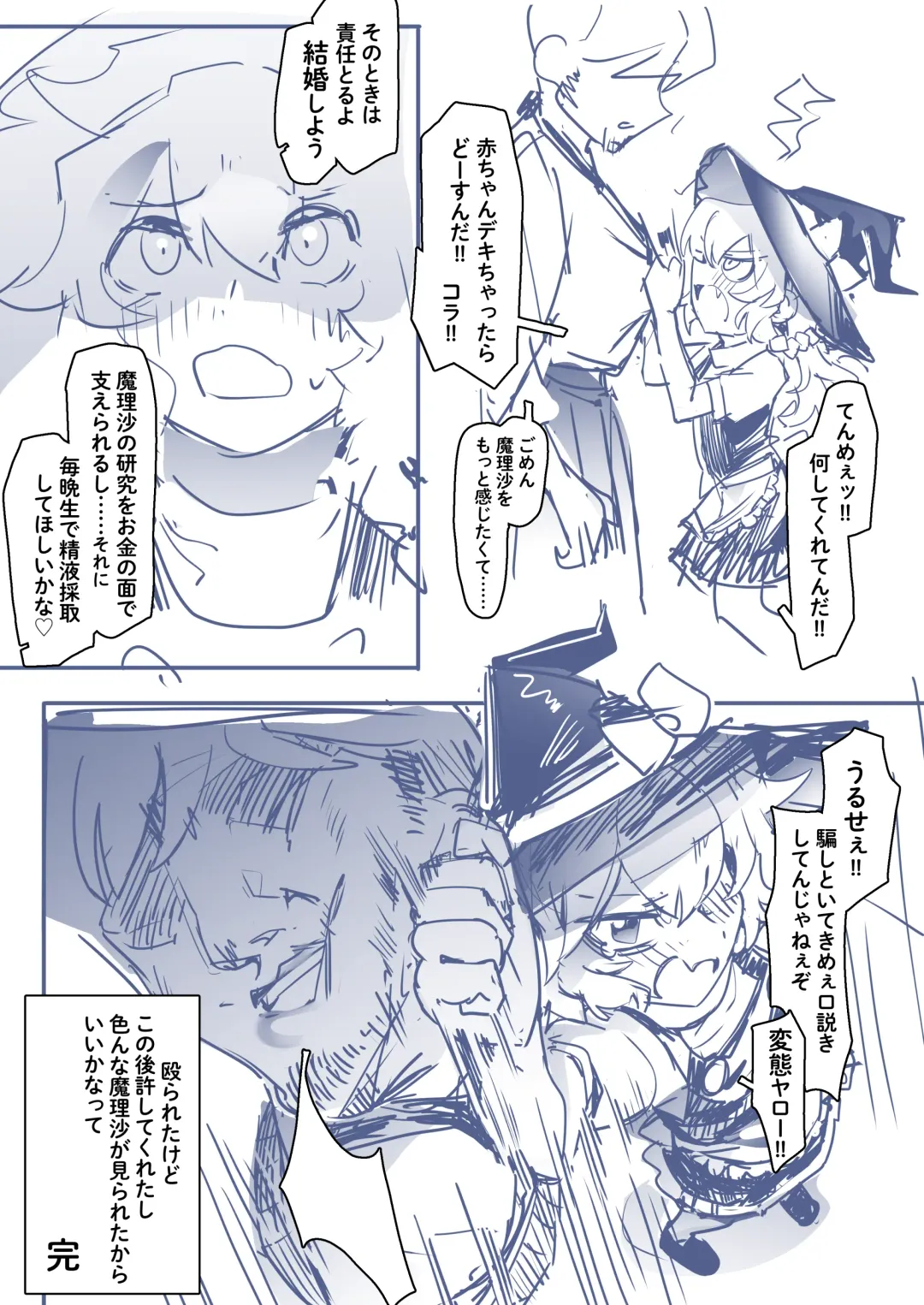 [Hakonnbu] Jack-of-all-trades Marisa Fhentai - Page 12