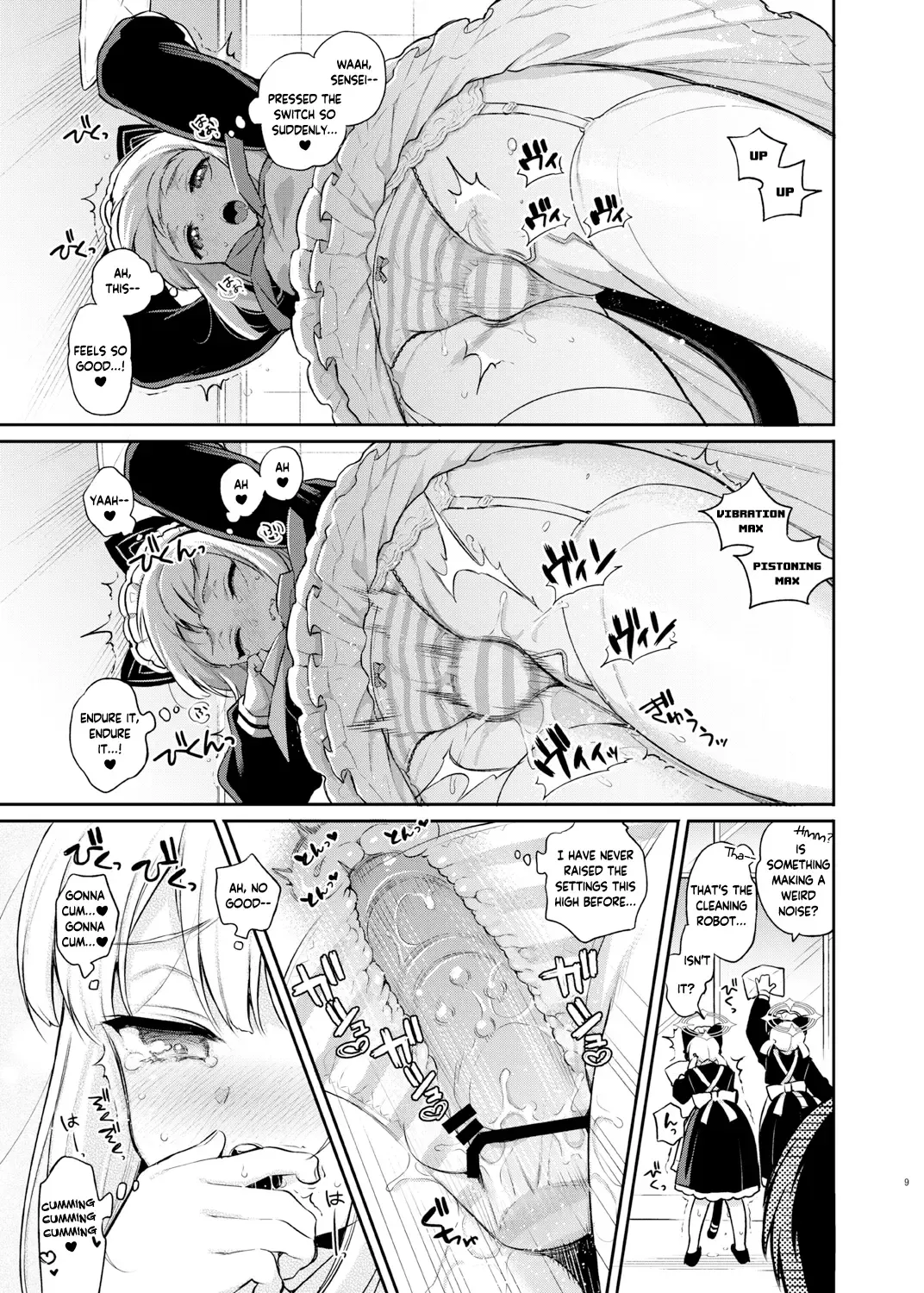 [Sasachinn] Sensei, Minna ni wa Naisho Desu yo? Fhentai - Page 9