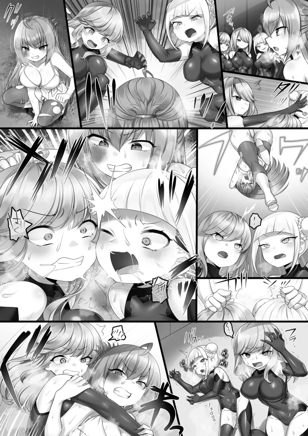 女戦闘員VSヒロイン! 全員失神失禁 Fhentai - Page 25