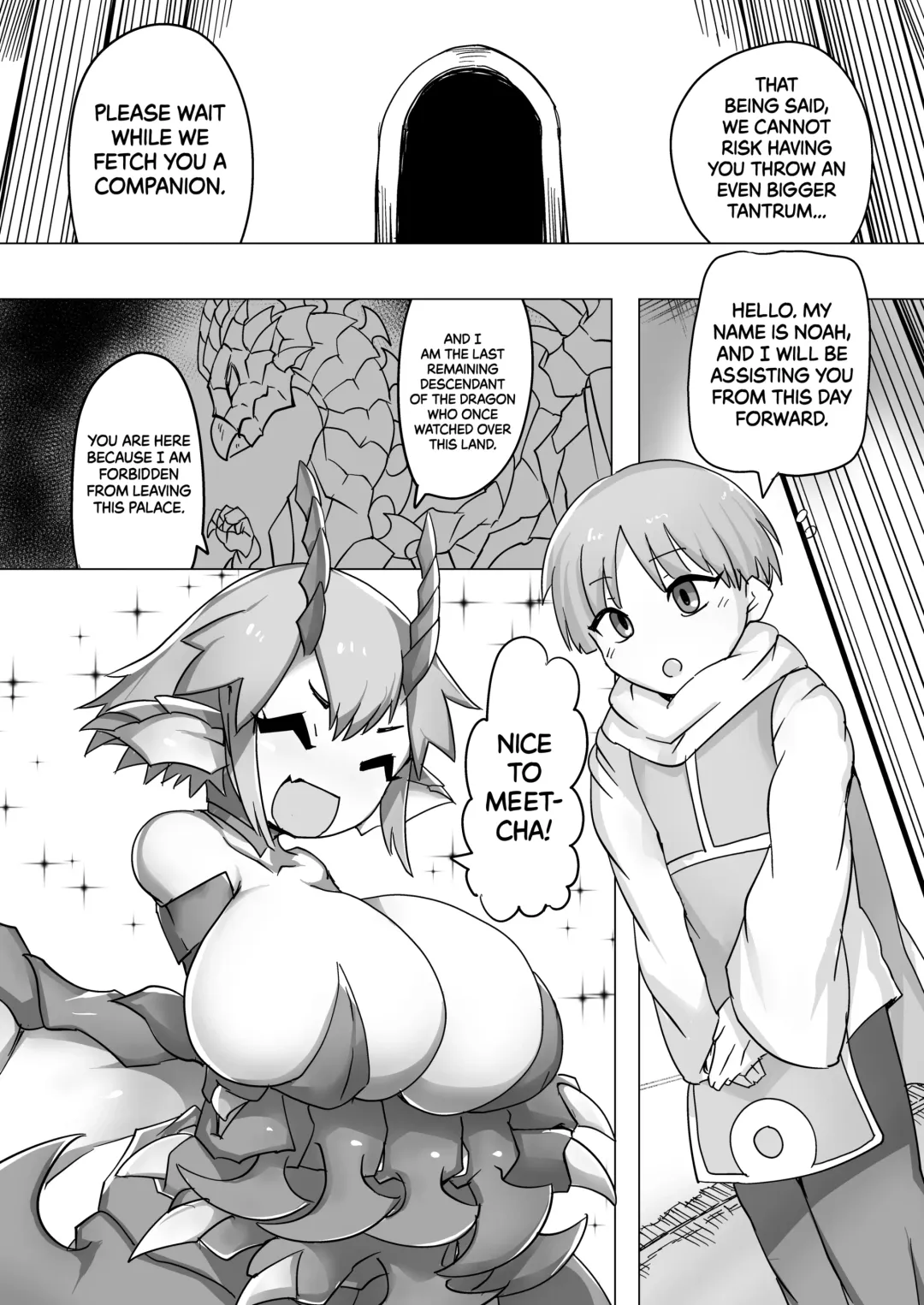 [Zettaizetumei] The Divine Messenger of the Dragon Gods Wants to Have Some Fun (decensored) Fhentai - Page 3