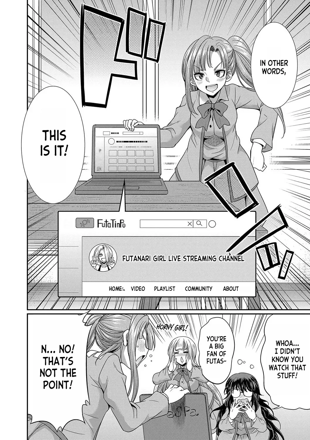 [Gekka Kaguya] Futanari x Reijou x Dairankou - Futanari Daughter Grand Orgy Fhentai - Page 67