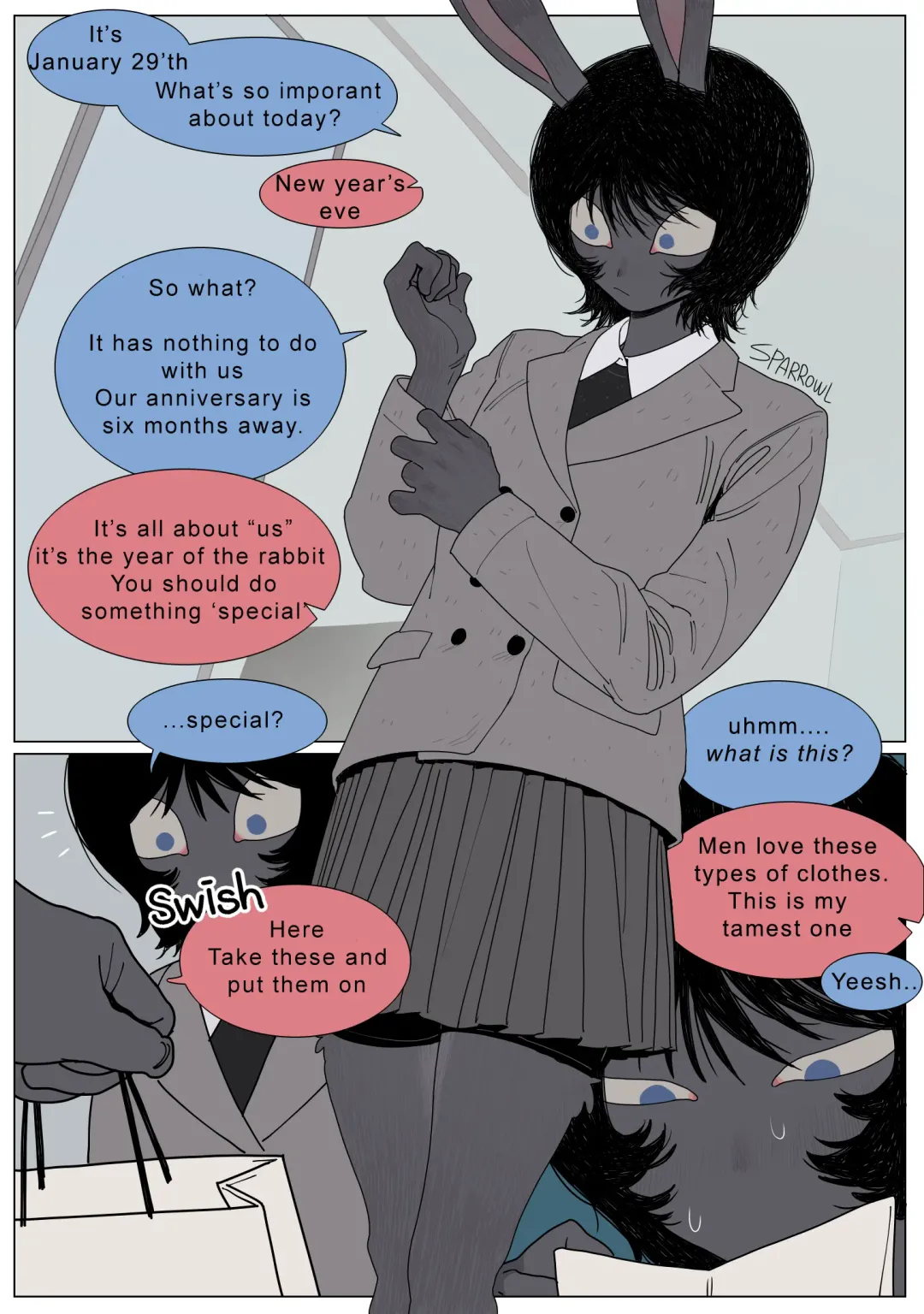 [Sparrowl] New Days Fhentai - Page 3