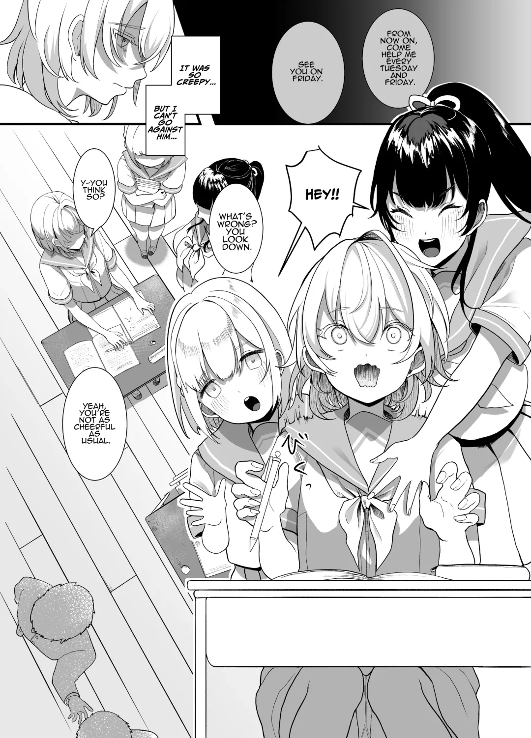 [Ojitama] Houkago, Watashi (JC) wa Oji-san no Iinari. | After School, I Do As He Says. Fhentai - Page 10