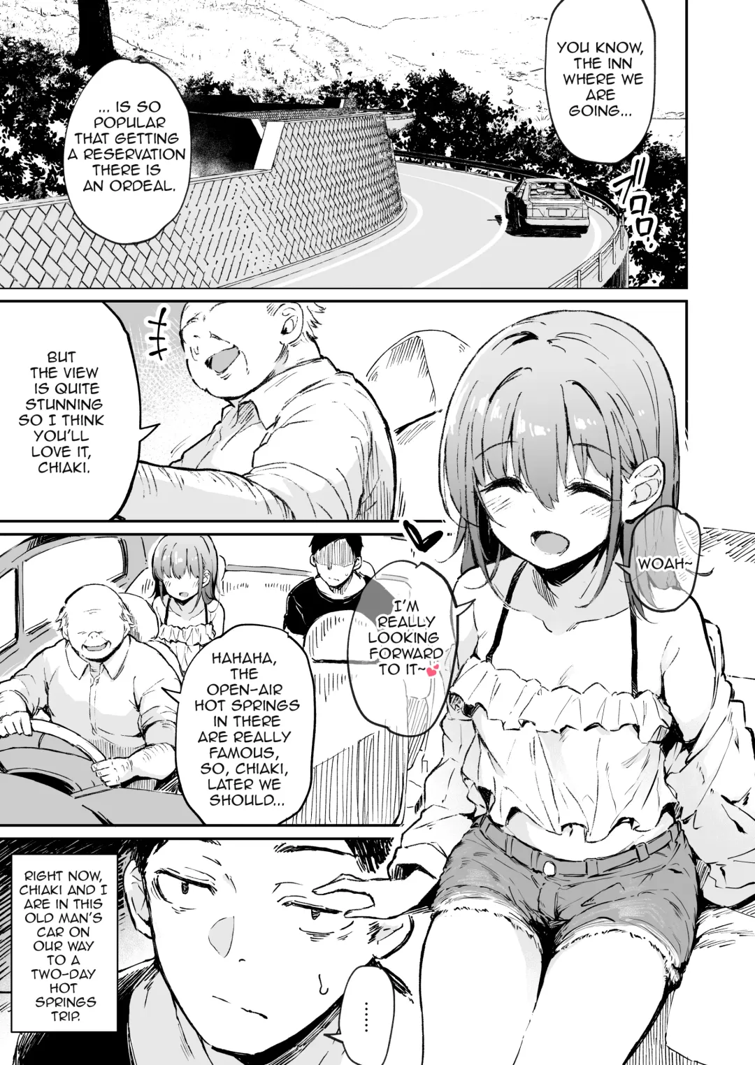 [Hitoi] Enkou Kanojo to Kengakukai 2 | Guided tour to my girlfriend's paid date 2 Fhentai - Page 2