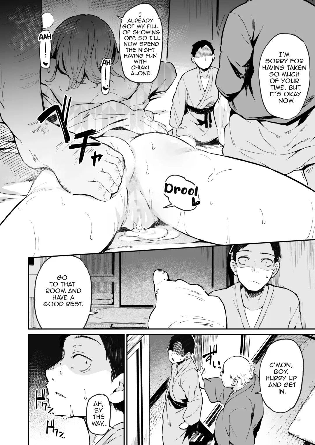 [Hitoi] Enkou Kanojo to Kengakukai 2 | Guided tour to my girlfriend's paid date 2 Fhentai - Page 23