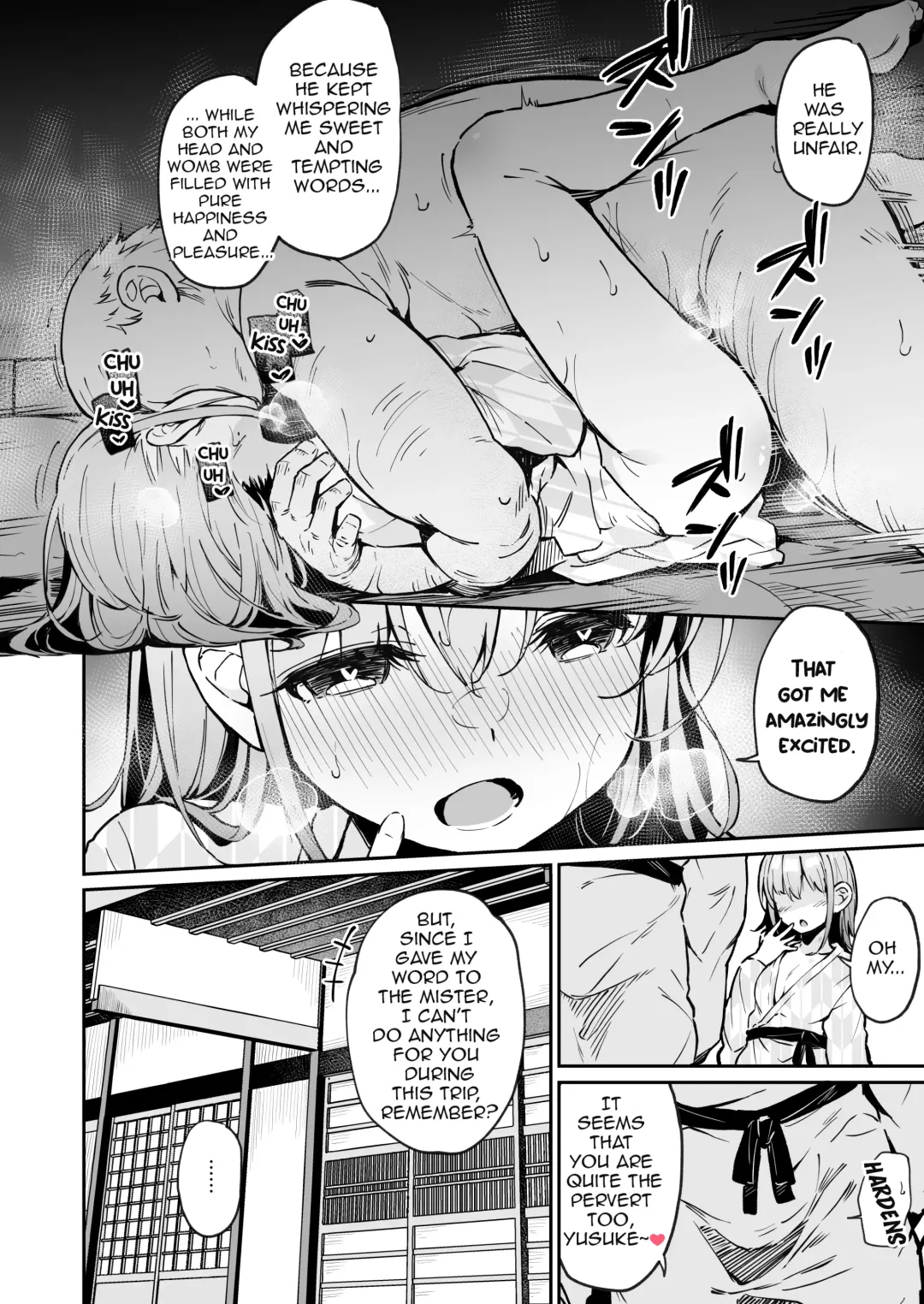 [Hitoi] Enkou Kanojo to Kengakukai 2 | Guided tour to my girlfriend's paid date 2 Fhentai - Page 27