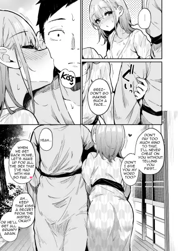 [Hitoi] Enkou Kanojo to Kengakukai 2 | Guided tour to my girlfriend's paid date 2 Fhentai - Page 28