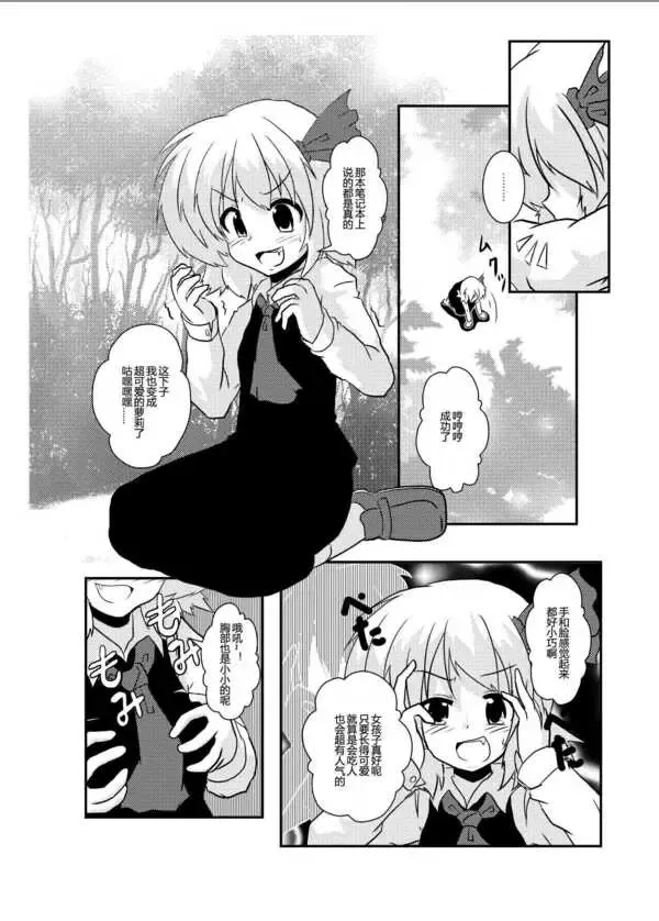 [Mikaduki Neko] Touhou TS Monogatari  ~Rumia Hen~ | 東方TS物語 ~露米娅編~ Fhentai - Page 6