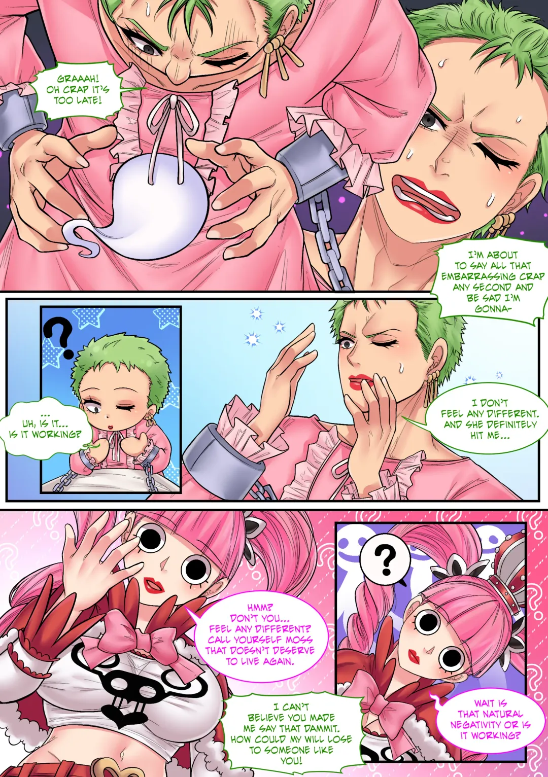 [Mayitgu] One Piece: Perona Paradigm Fhentai - Page 18