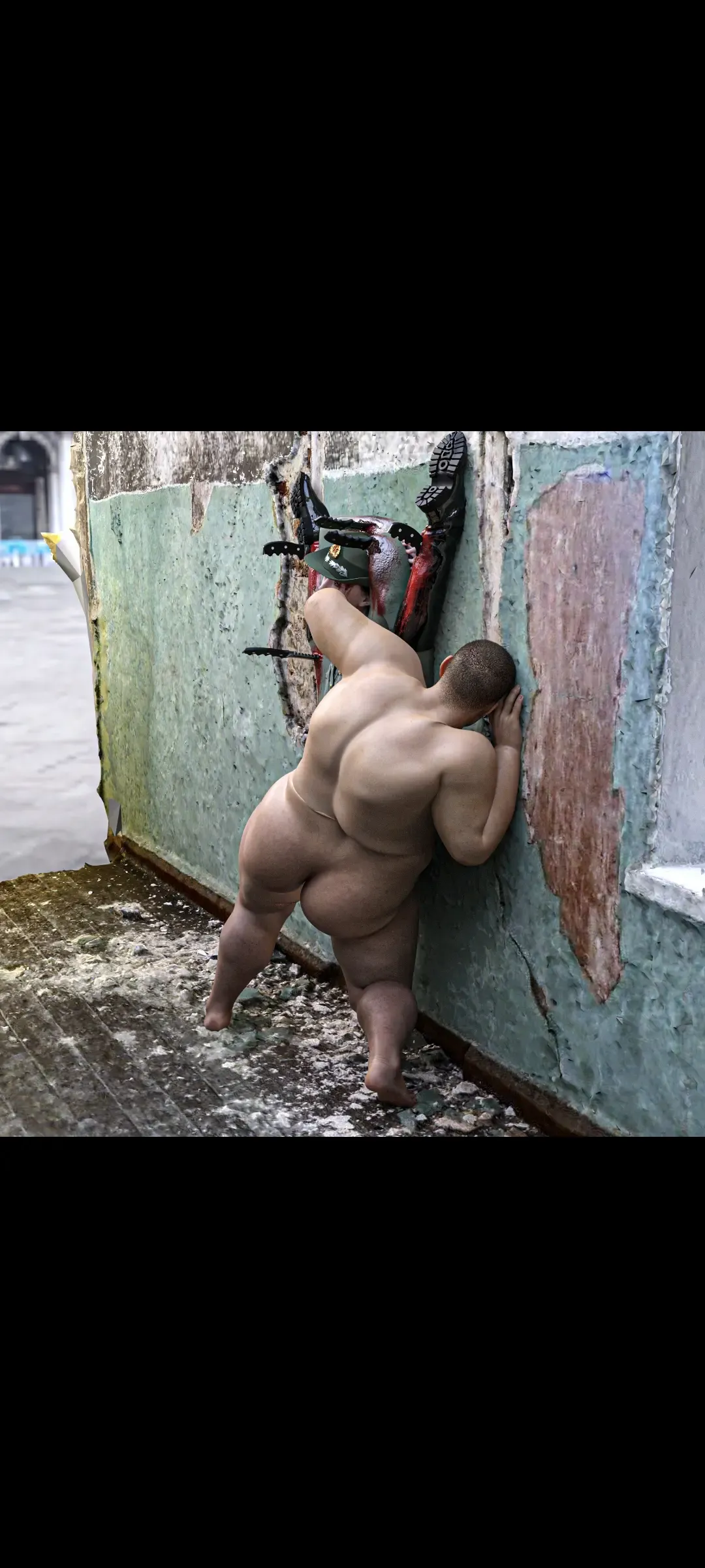 解放军冰恋四肢切断捆绑强奸强暴恋足想购买加我QQ2497963297 Fhentai - Page 4