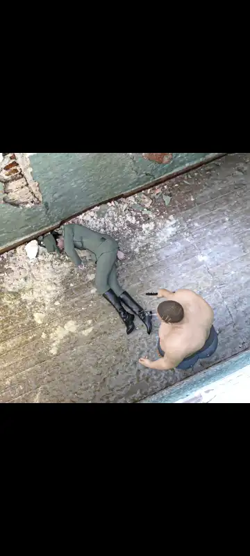 解放军冰恋四肢切断捆绑强奸强暴恋足想购买加我QQ2497963297 Fhentai - Page 3