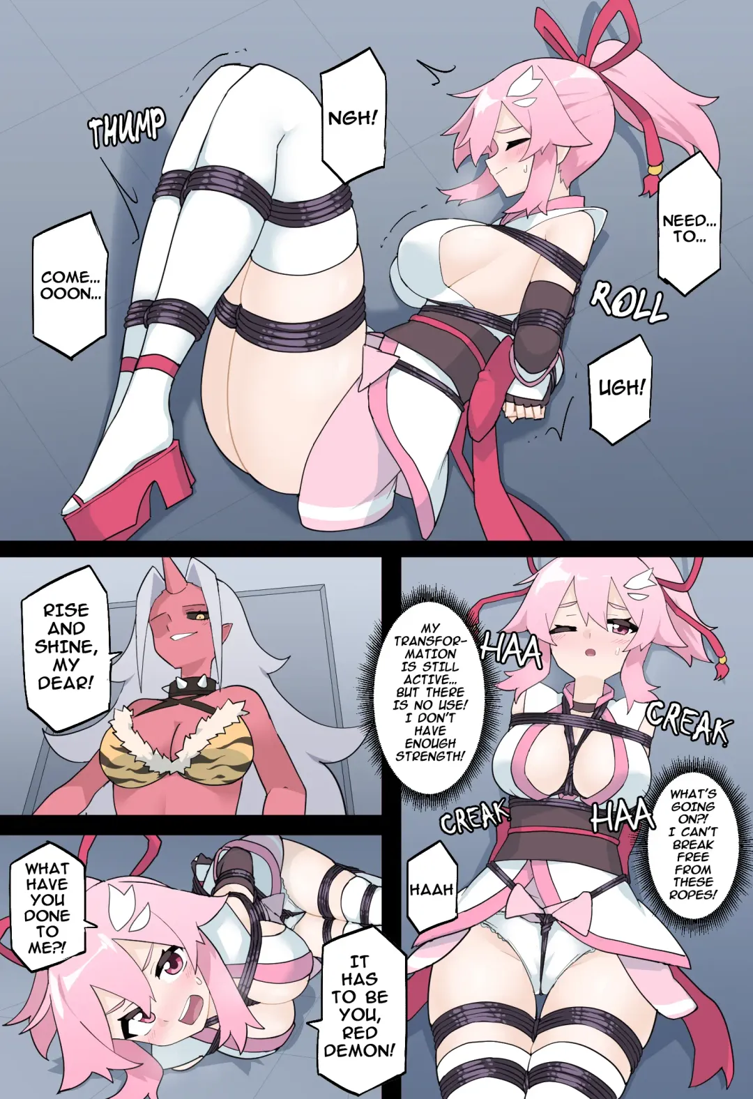 [Rioreori] Hana no Kunoichi Karen Daiikkan | Karen The Flower Kunoichi Chapter 1 Fhentai - Page 19
