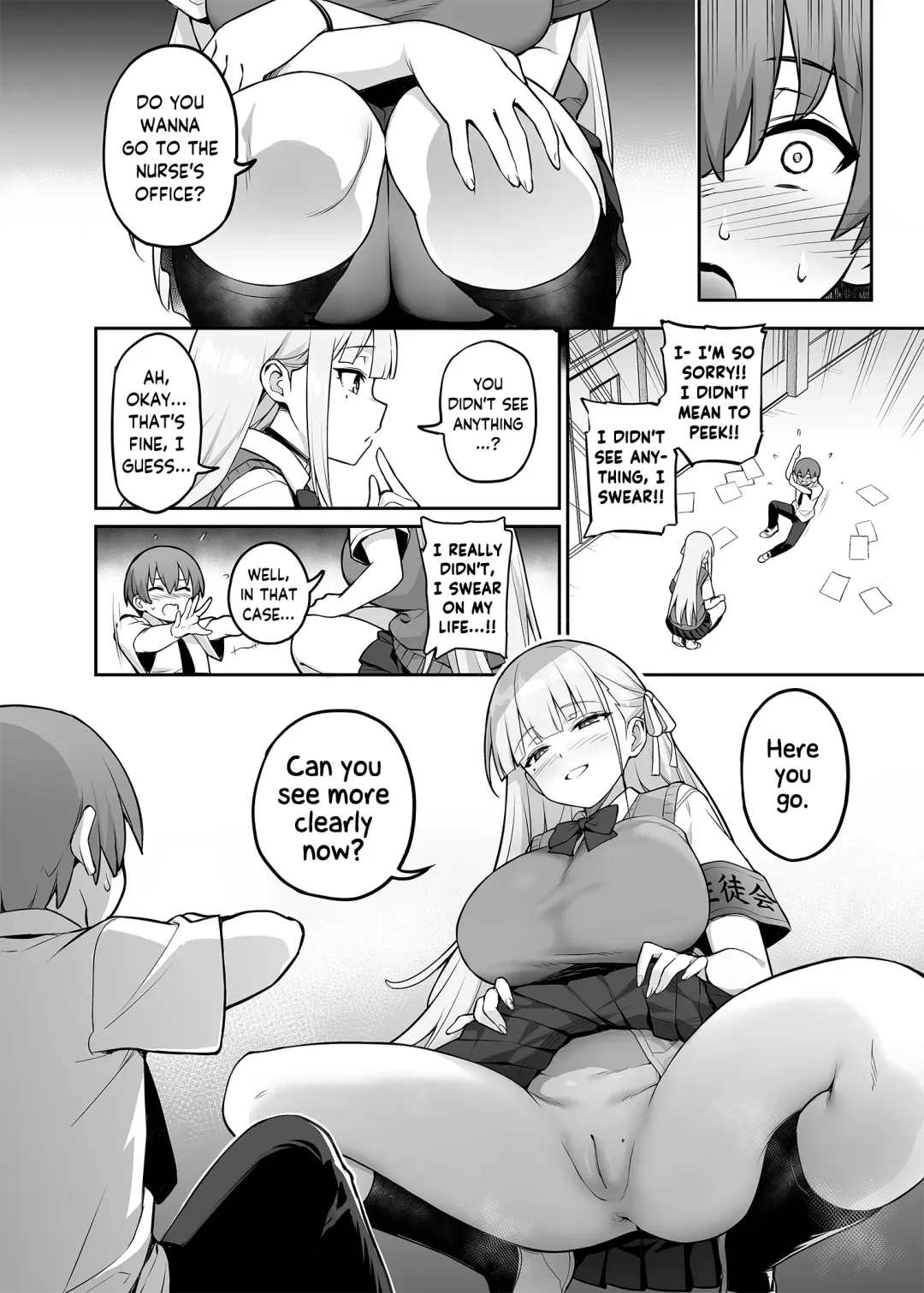 [Try] Akogare no Seitokaichou ga Kyonyuu Sugiru Ken | The Beloved Student Council President With the Obscenely Big Tits (decensored) Fhentai - Page 7
