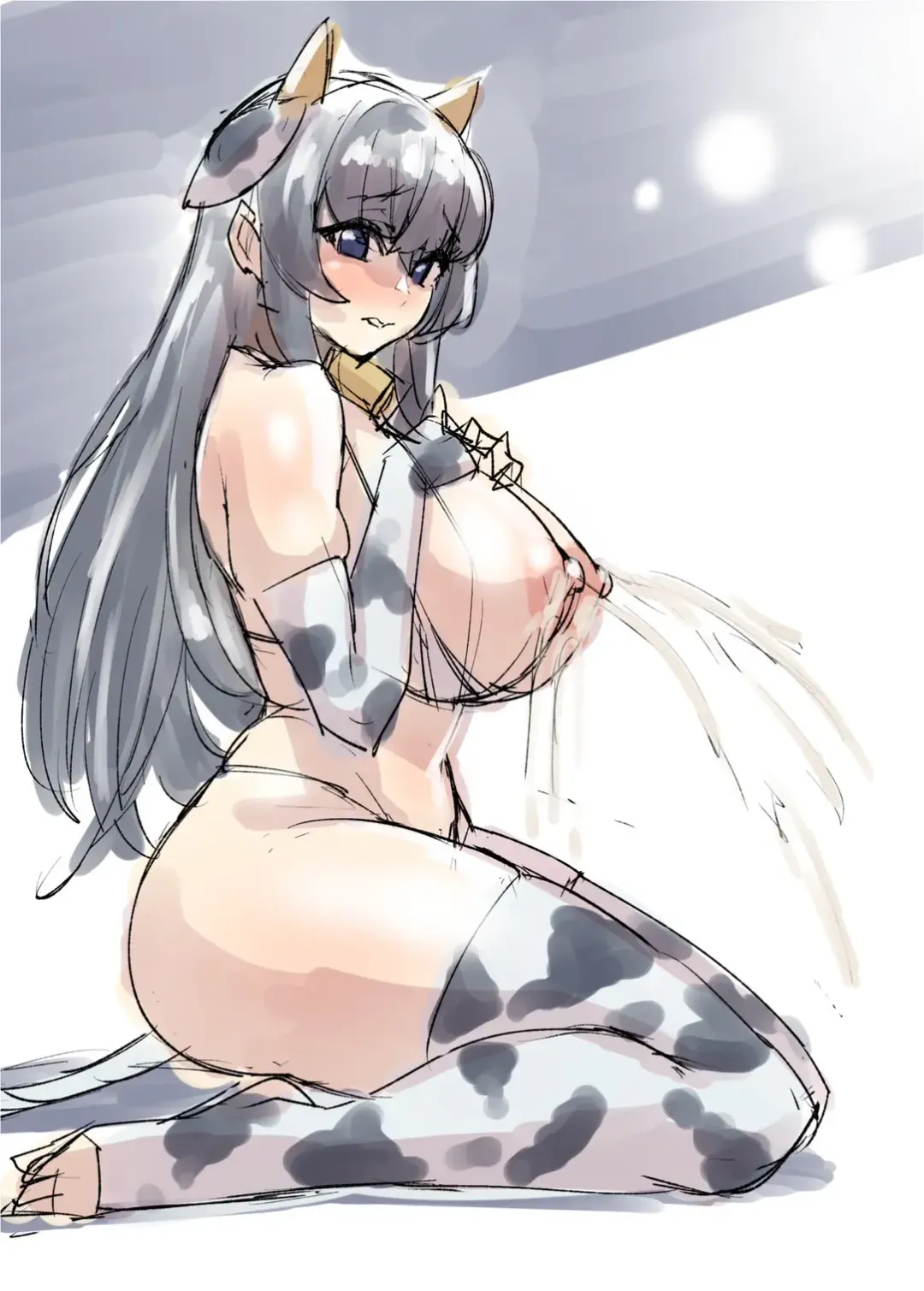 Mesu Ushi Mama Netorare Bokujou Ushinoo ma na 34 sai - Kachiku Toshite Haramase Ninshin Shiikusareta Haha - 1 Omake Fhentai - Page 6