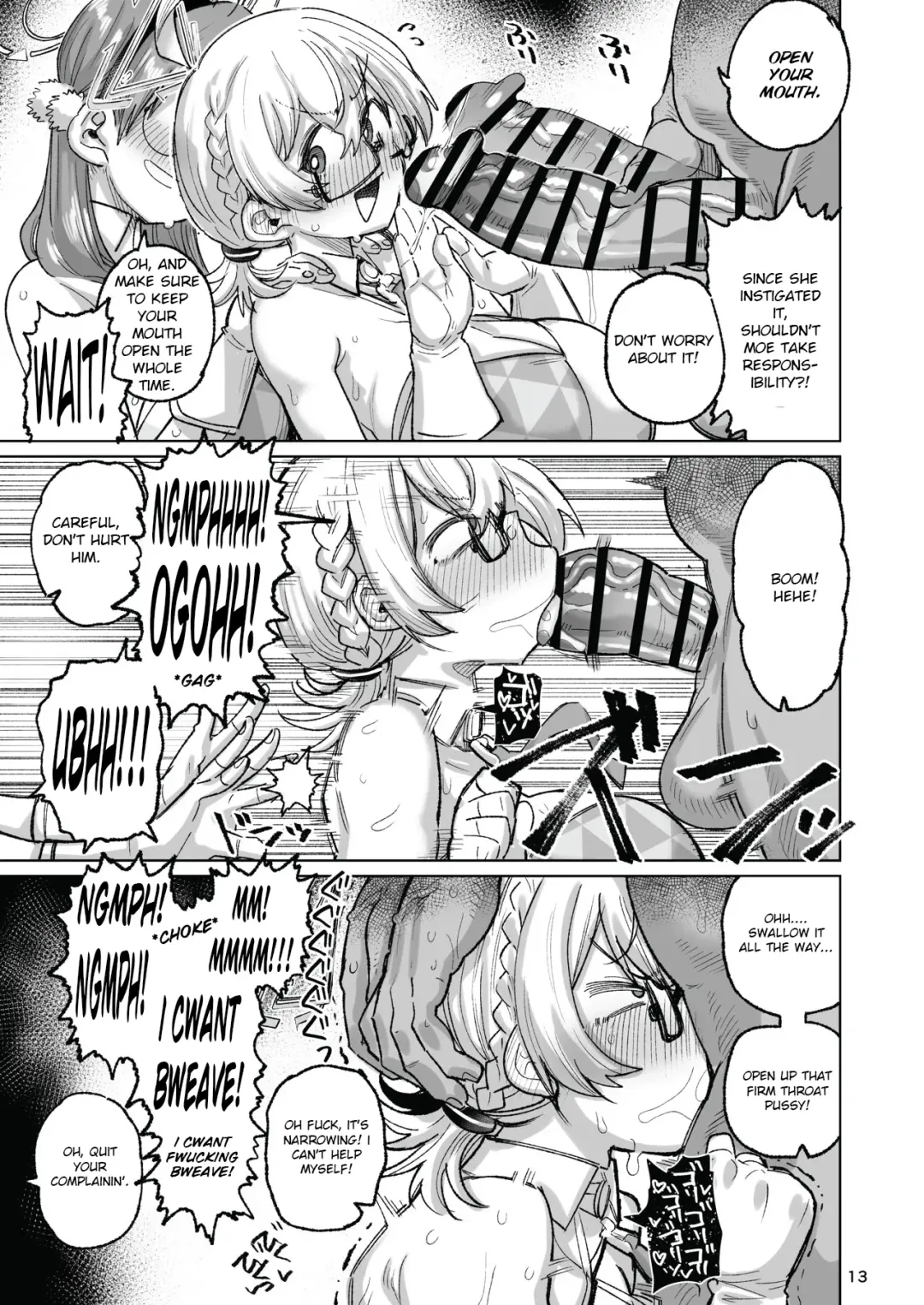 [Dekosuke 18gou] Sukitooru Ero Megane Fhentai - Page 12