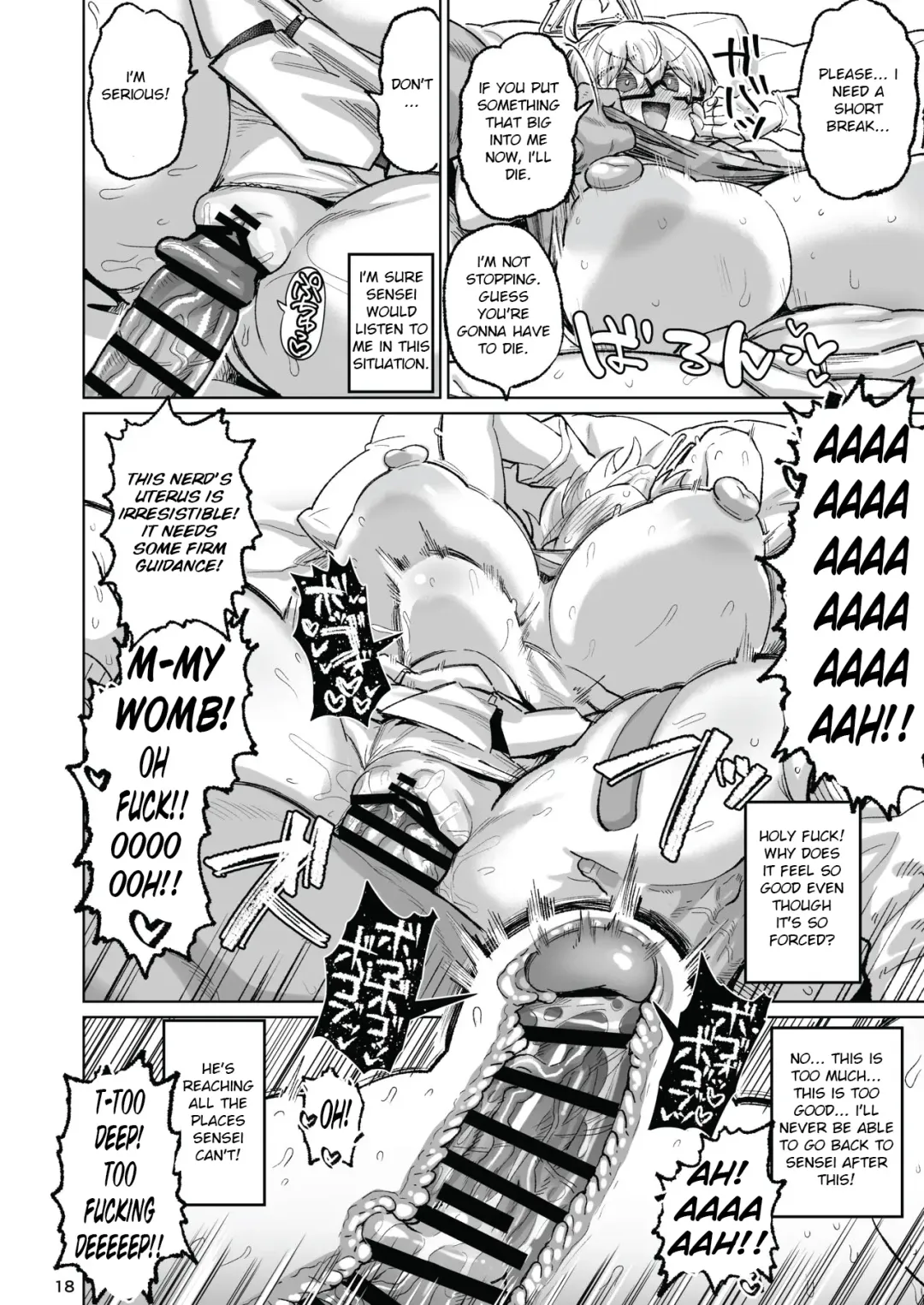 [Dekosuke 18gou] Sukitooru Ero Megane Fhentai - Page 17