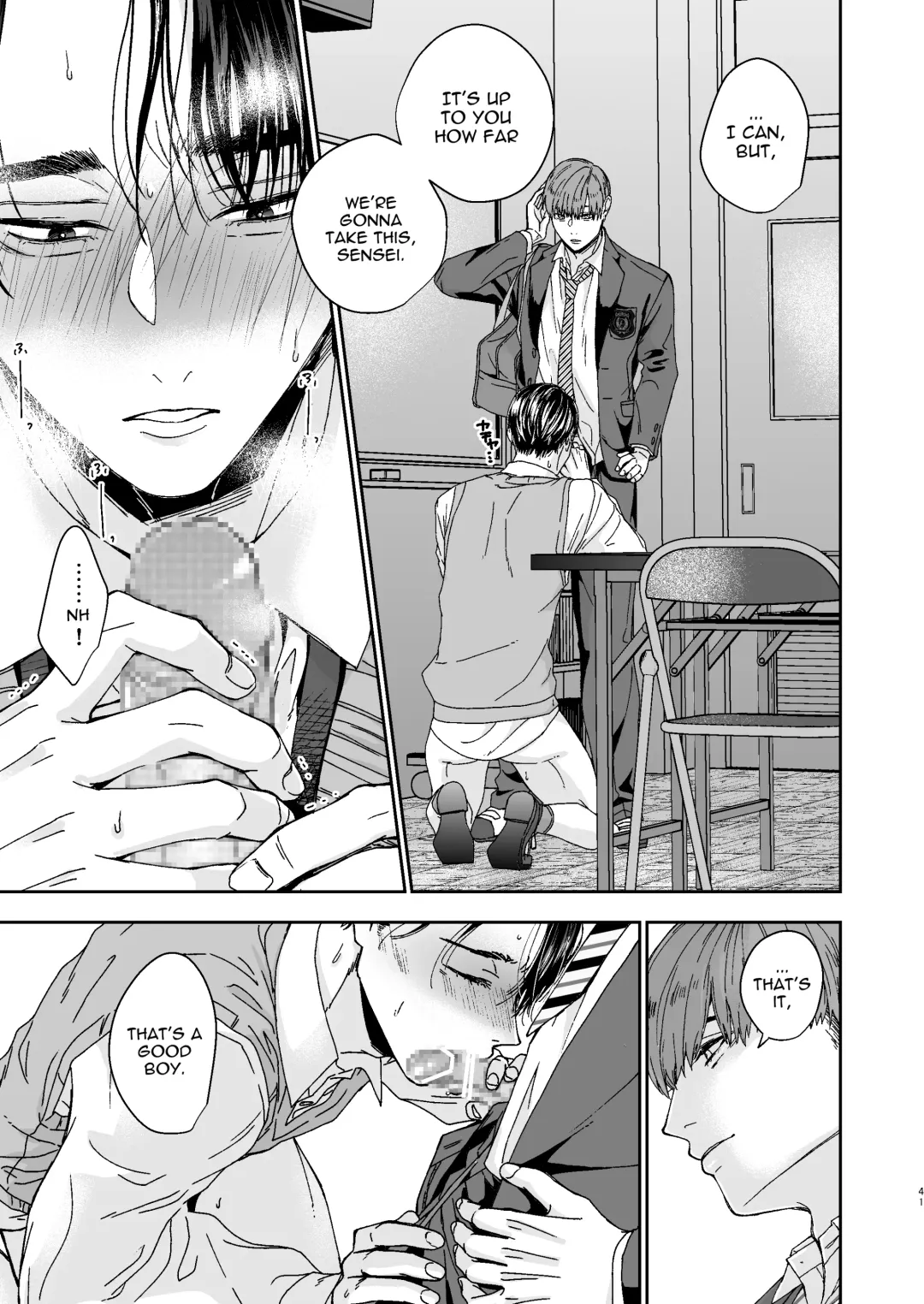 [Kyomu] Yarichin Kyoushi no Ore ga Seito ni Choukyou Sarete Mesu Ochi nante Suru Wake Nai!? | No way a Playboy Teacher like me could get Sexually Disciplined and Femcorrupted by my Student! Fhentai - Page 41