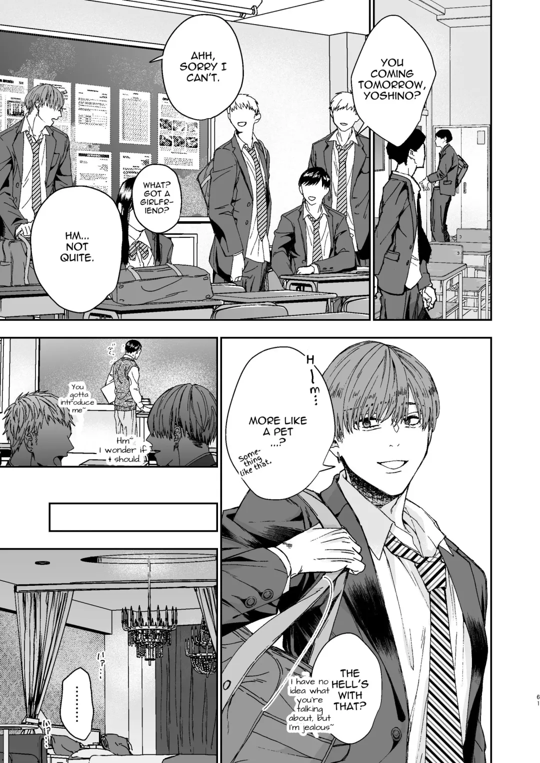 [Kyomu] Yarichin Kyoushi no Ore ga Seito ni Choukyou Sarete Mesu Ochi nante Suru Wake Nai!? | No way a Playboy Teacher like me could get Sexually Disciplined and Femcorrupted by my Student! Fhentai - Page 61