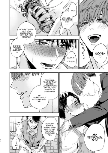 [Kyomu] Yarichin Kyoushi no Ore ga Seito ni Choukyou Sarete Mesu Ochi nante Suru Wake Nai!? | No way a Playboy Teacher like me could get Sexually Disciplined and Femcorrupted by my Student! Fhentai - Page 28