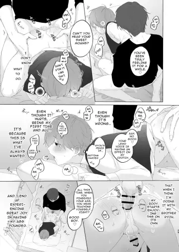 [Oimo] Souta-kun to Onii-chan | Souta and his Big Brother Fhentai - Page 29