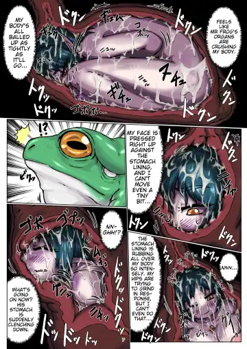 [Kaname] Vore Story ~Becoming Frog Food~ Fhentai - Page 8