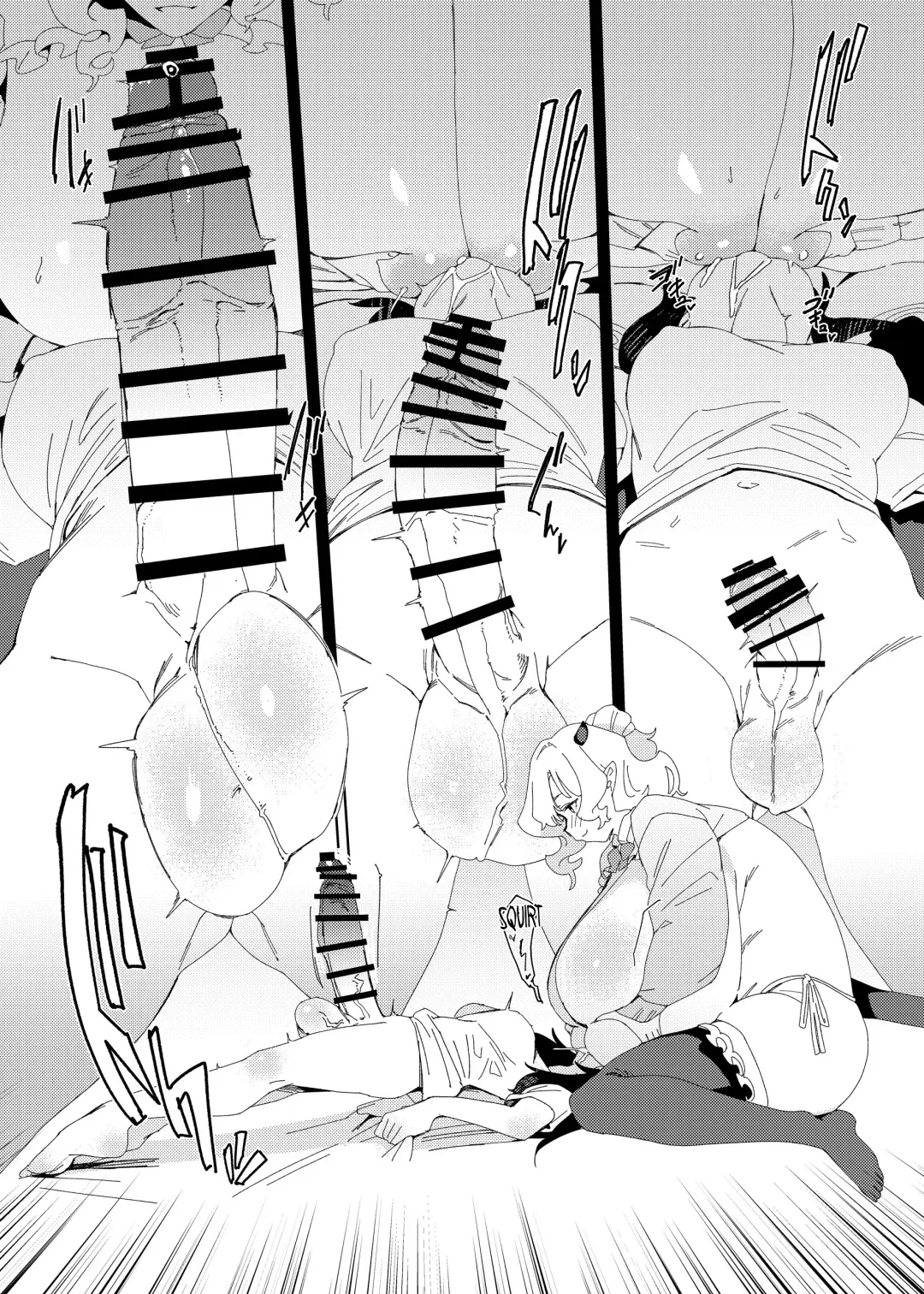 [Momo No Suidousui] Gal Succubus to Futanari Neet Fhentai - Page 21