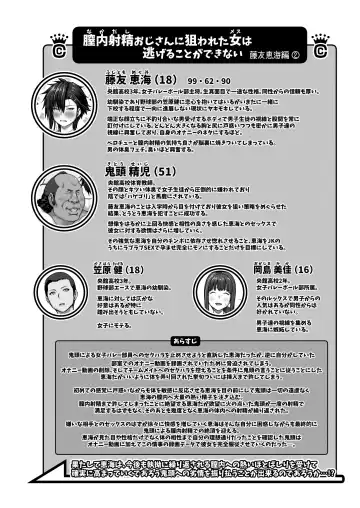 Nakadashi Oji-san ni Nerawareta Mesu wa Nigeru Koto ga Dekinai ~Fujitomo Megumi Hen Vol.2~ Fhentai - Page 2