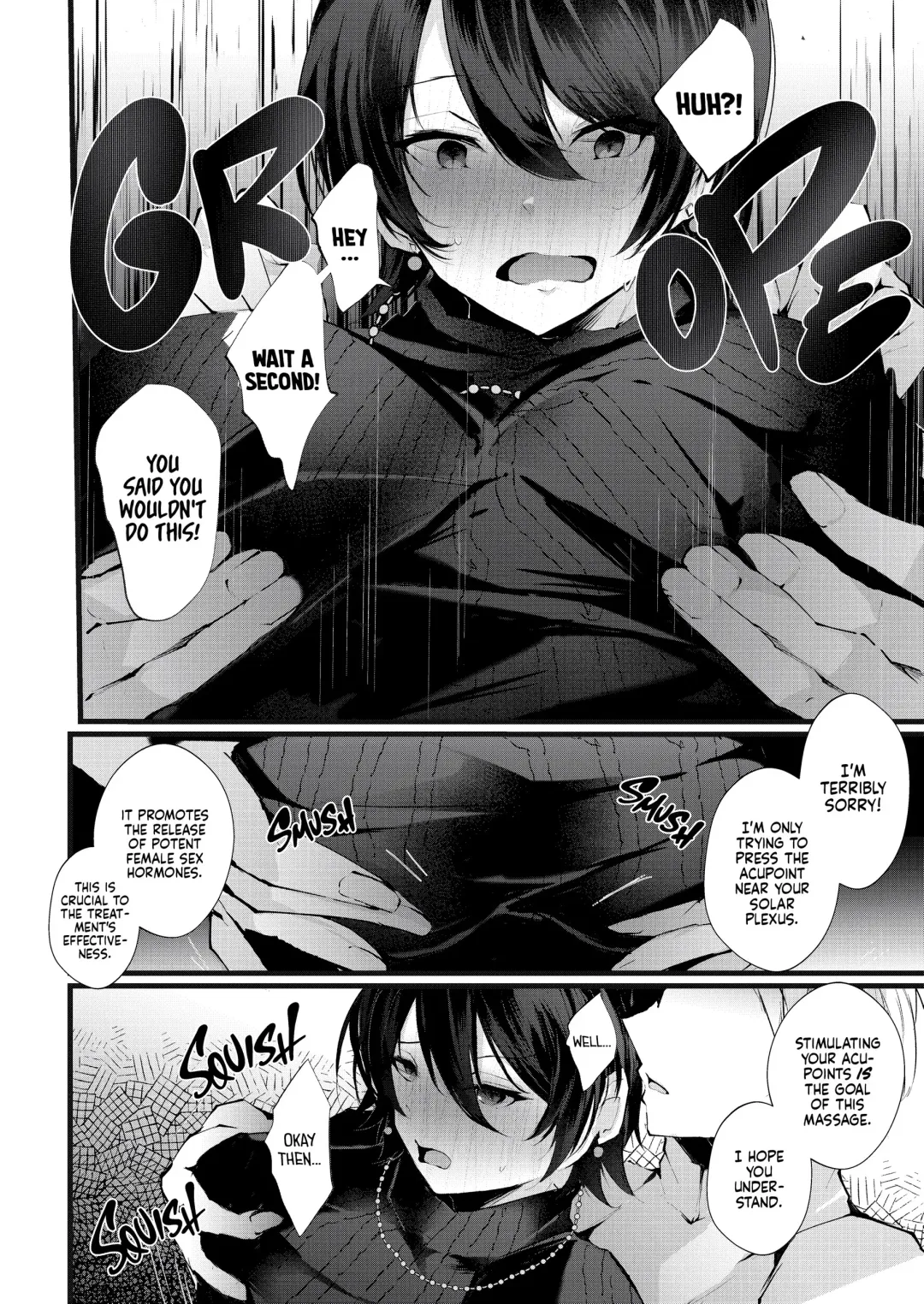 [Fujisaki Fujiko] Kakkou no Rakuin ~Ninkatsu Kyonyuu Hitozuma ga Biyaku Jirashi Massage ni Kokomo mo Karada mo Ochiru made~ _ The Mark of the Cuckoo Fhentai - Page 7