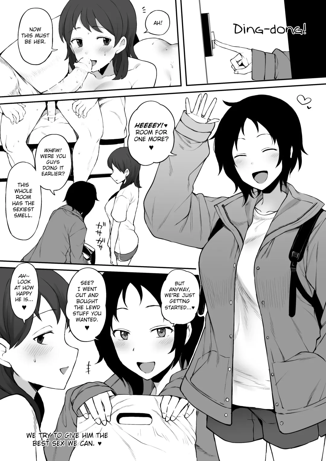 [Terasu Mc] Kokujin no Tenkousei ni Haha o NTR ru Chapter 6 Part 1 Fhentai - Page 10