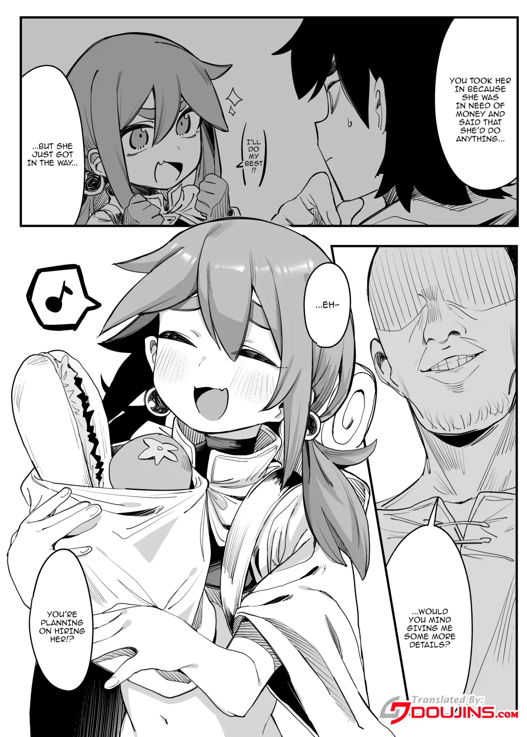 [Yamai] Okane ga Hitsuyou na Onna Boukensha ga Kantan ni Damasarechau Hanashi | Story About a Broke Female Adventurer Getting Easily Fooled Fhentai - Page 5