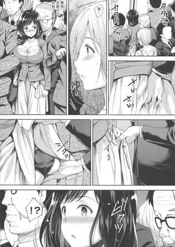 [Crowe] Chijoku no Chikan Densha 3 ~Hitoduma Shanai Kyousei Junyuu~ Fhentai - Page 8