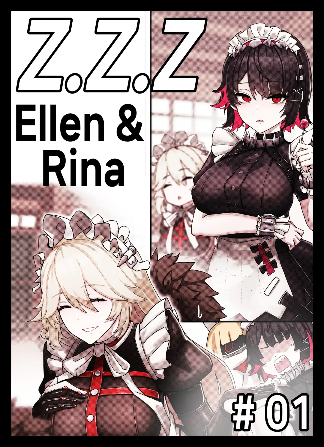 [Horori] Z.Z.Z Ellen&Rina Fhentai - Page 1