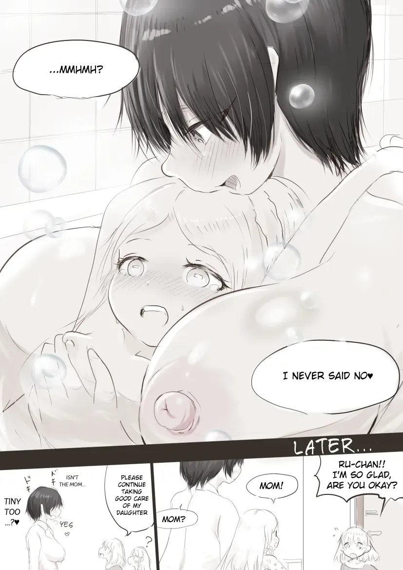 [Oden No Shima] Anraku-san wa Ginpatsu Half Shoujo wo Iyashitai Fhentai - Page 33