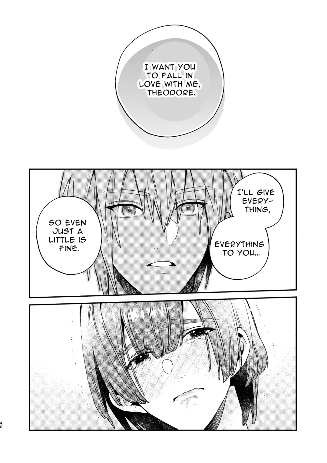 [Oova Akiru] Tensei Mob wa BL-gee no Sekai de Hamerare Kouryakusaremashita!? | Sex with the Love Interest! But I'm an NPC! 1 Fhentai - Page 40