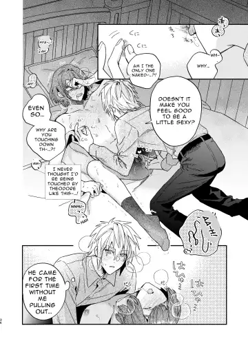 [Oova Akiru] Tensei Mob wa BL-gee no Sekai de Hamerare Kouryakusaremashita!? | Sex with the Love Interest! But I'm an NPC! 1 Fhentai - Page 36