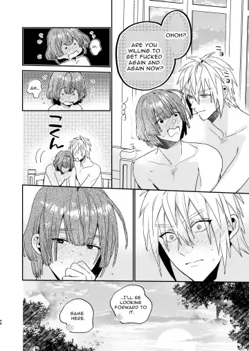 [Oova Akiru] Tensei Mob wa BL-gee no Sekai de Hamerare Kouryakusaremashita!? | Sex with the Love Interest! But I'm an NPC! 1 Fhentai - Page 48