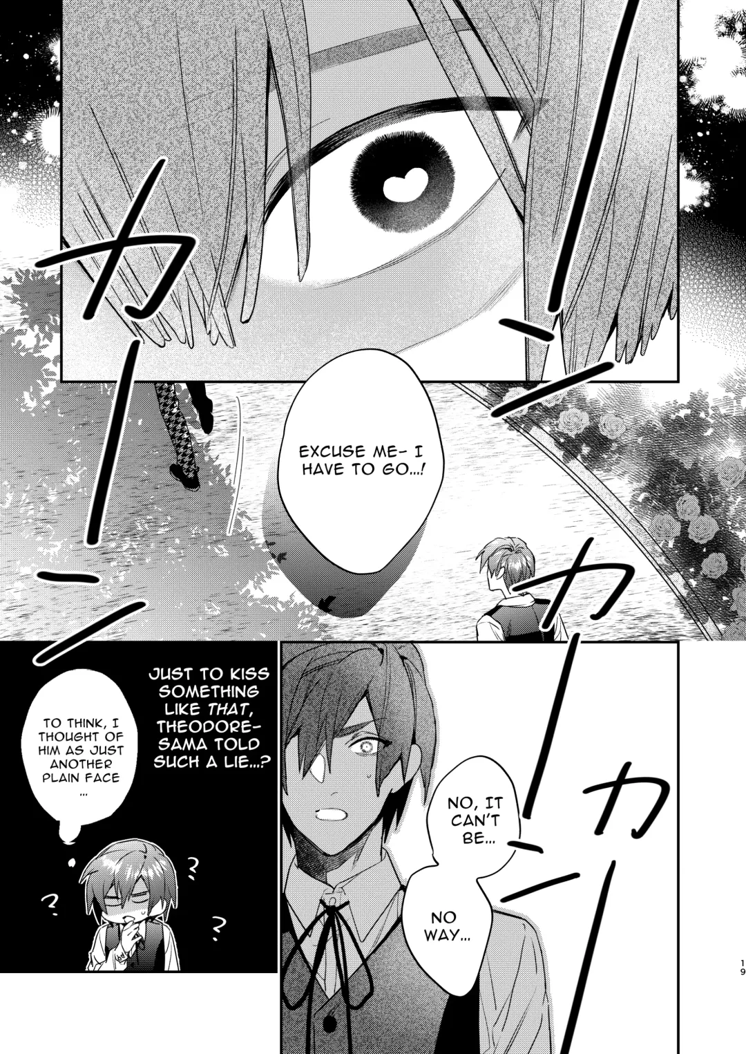 [Oova Akiru] Tensei Mob wa BL-gee no Sekai de Hamerare Kouryakusaremashita!? 2 | Sex with the Love Interest! But I'm an NPC! 2 Fhentai - Page 19