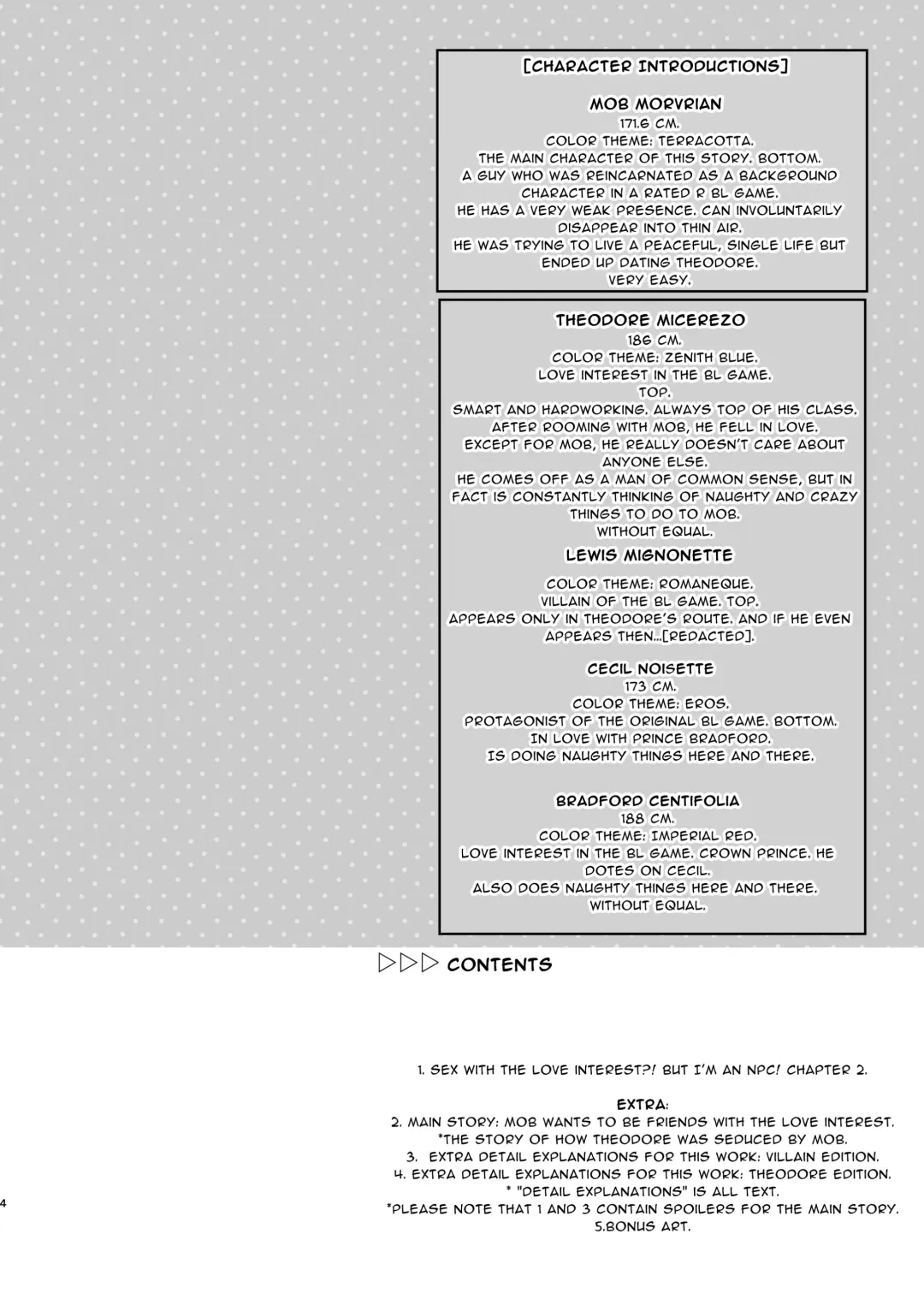 [Oova Akiru] Tensei Mob wa BL-gee no Sekai de Hamerare Kouryakusaremashita!? 2 | Sex with the Love Interest! But I'm an NPC! 2 Fhentai - Page 4