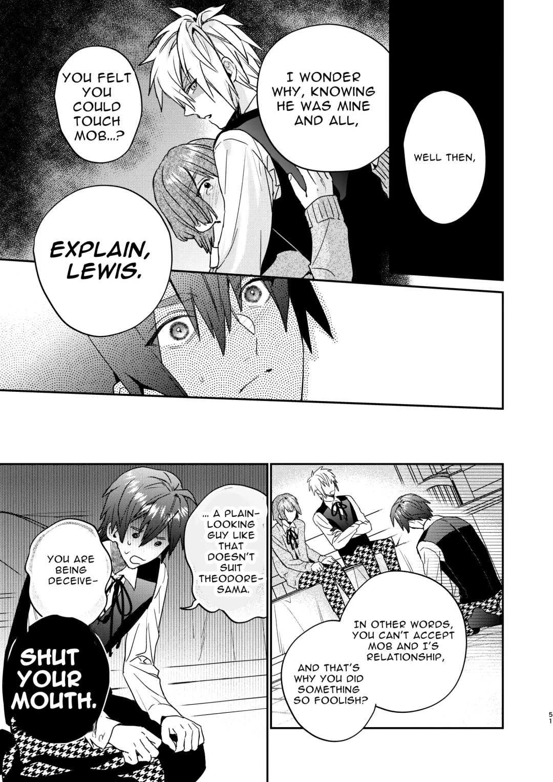 [Oova Akiru] Tensei Mob wa BL-gee no Sekai de Hamerare Kouryakusaremashita!? 2 | Sex with the Love Interest! But I'm an NPC! 2 Fhentai - Page 51