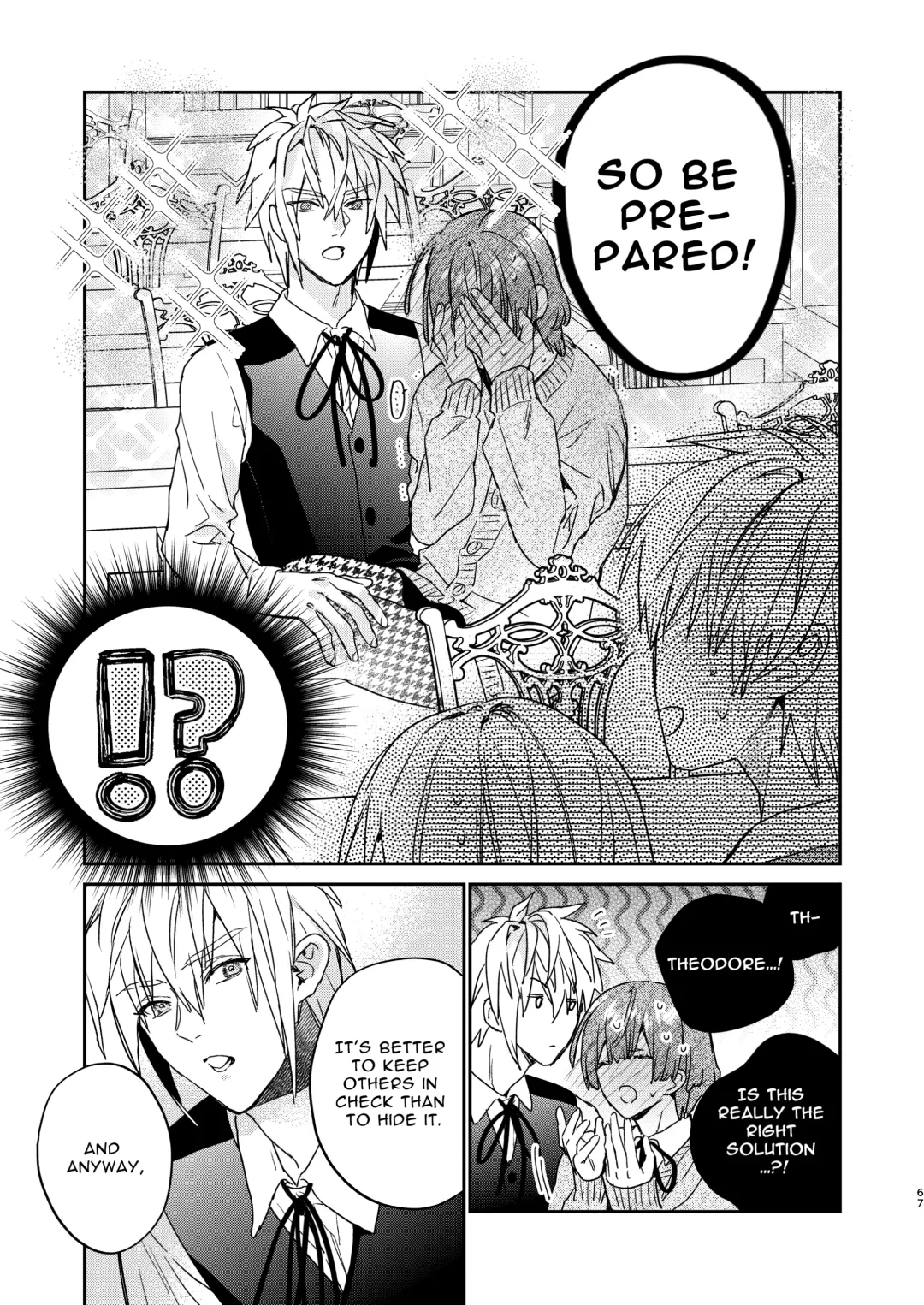 [Oova Akiru] Tensei Mob wa BL-gee no Sekai de Hamerare Kouryakusaremashita!? 2 | Sex with the Love Interest! But I'm an NPC! 2 Fhentai - Page 67