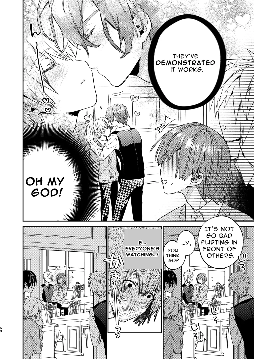 [Oova Akiru] Tensei Mob wa BL-gee no Sekai de Hamerare Kouryakusaremashita!? 2 | Sex with the Love Interest! But I'm an NPC! 2 Fhentai - Page 68