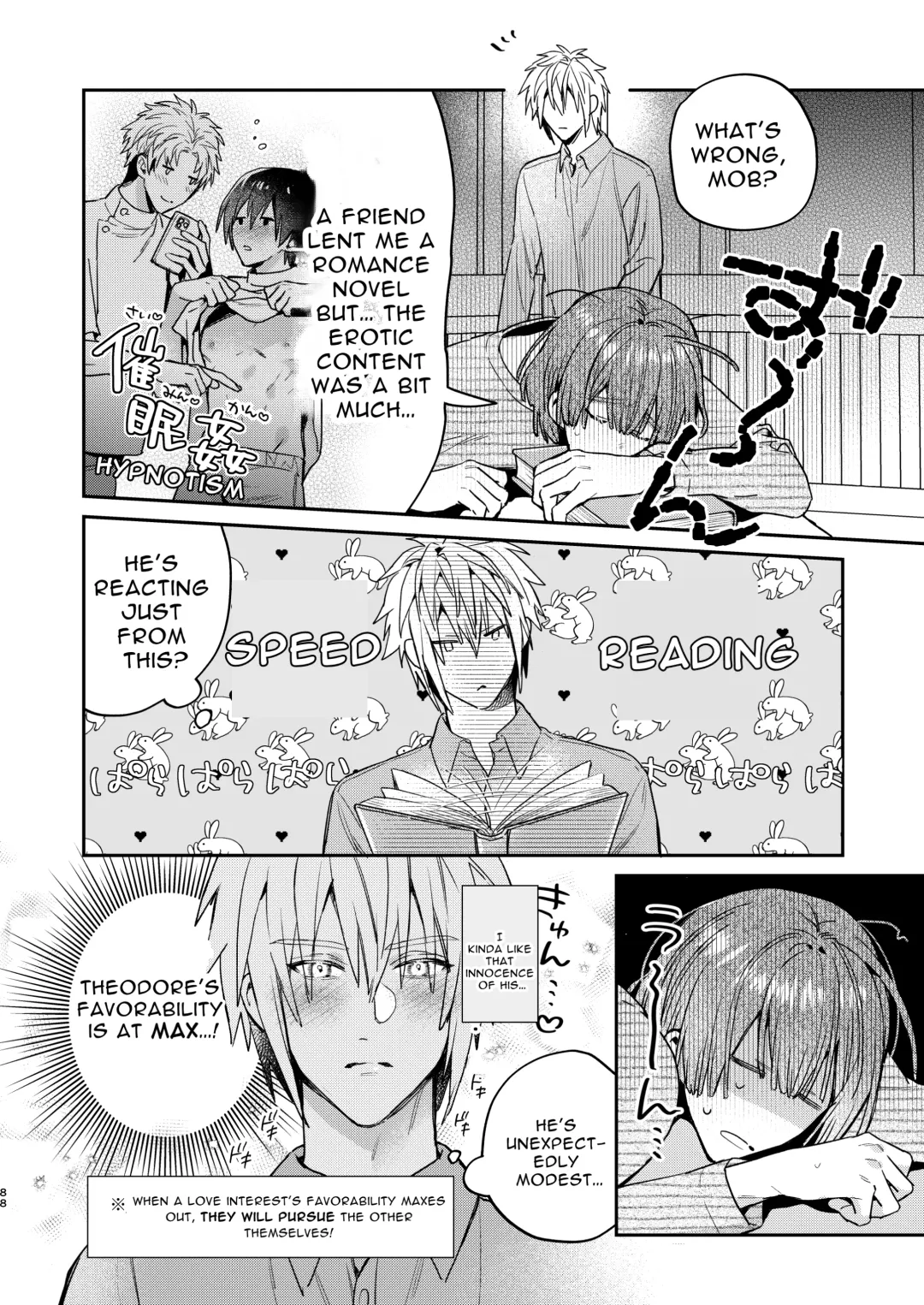 [Oova Akiru] Tensei Mob wa BL-gee no Sekai de Hamerare Kouryakusaremashita!? 2 | Sex with the Love Interest! But I'm an NPC! 2 Fhentai - Page 88