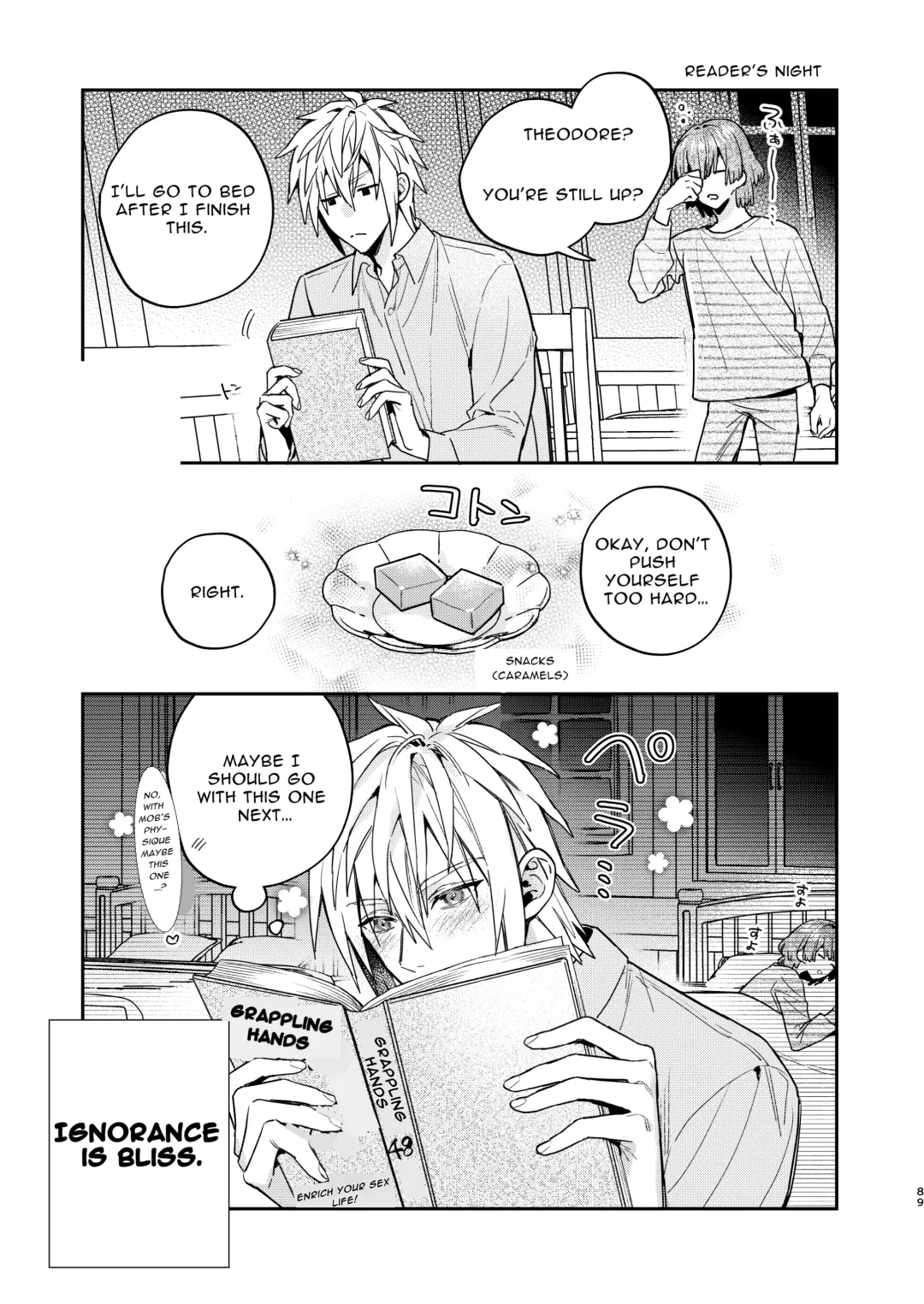 [Oova Akiru] Tensei Mob wa BL-gee no Sekai de Hamerare Kouryakusaremashita!? 2 | Sex with the Love Interest! But I'm an NPC! 2 Fhentai - Page 89