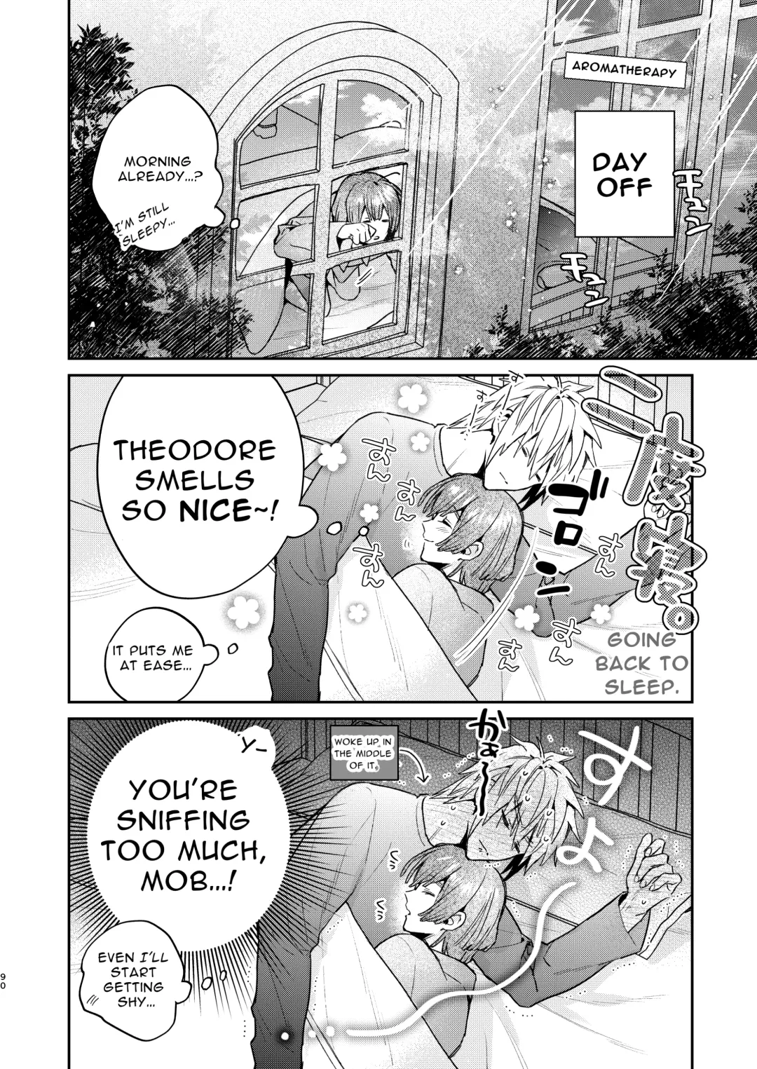 [Oova Akiru] Tensei Mob wa BL-gee no Sekai de Hamerare Kouryakusaremashita!? 2 | Sex with the Love Interest! But I'm an NPC! 2 Fhentai - Page 90