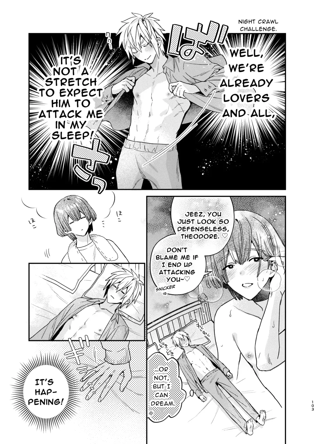 [Oova Akiru] Tensei Mob wa BL-gee no Sekai de Hamerare Kouryakusaremashita!? 3 | Sex with the Love Interest! But I'm an NPC! 3 Fhentai - Page 103